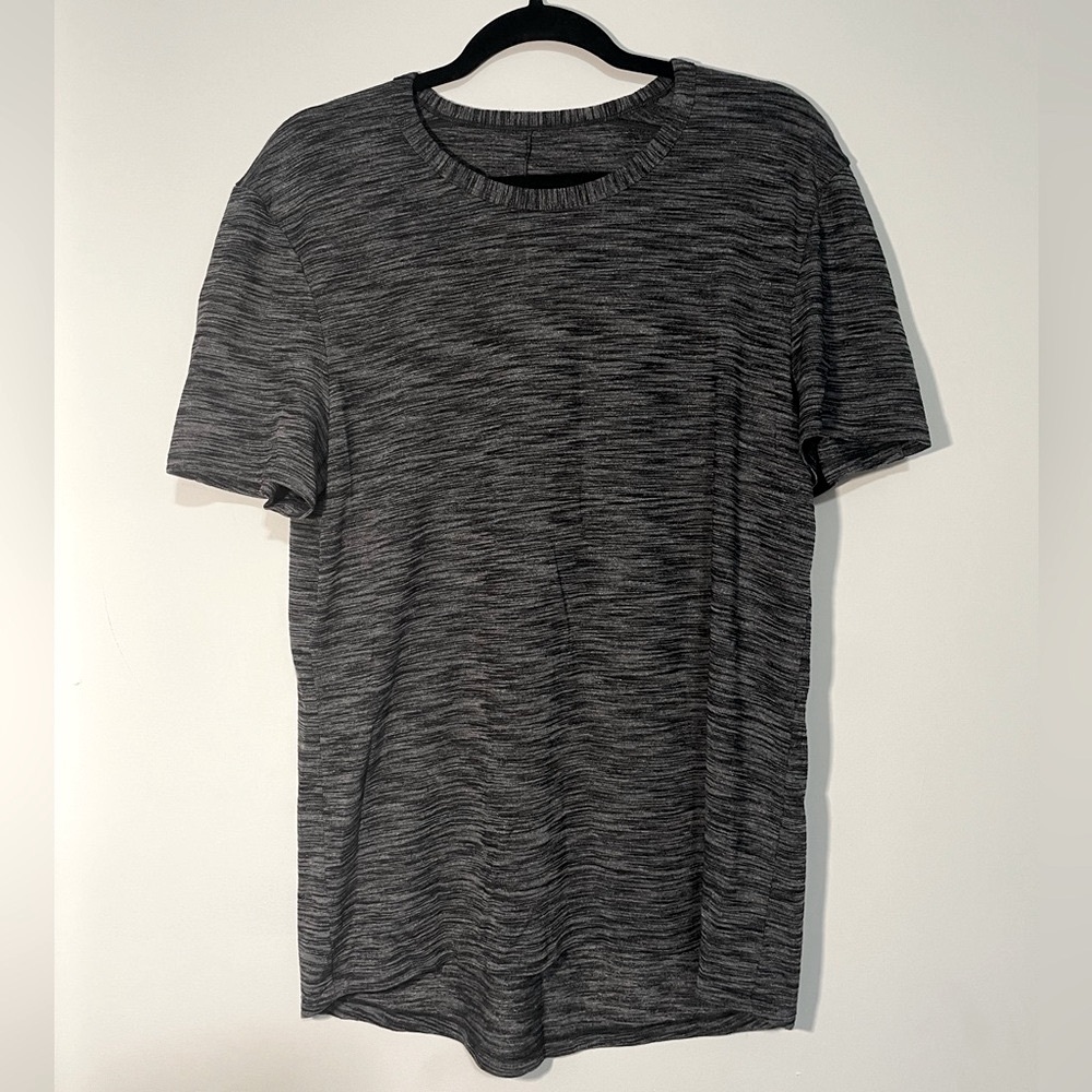 Unisex Tapered Gray Athletic Shirt